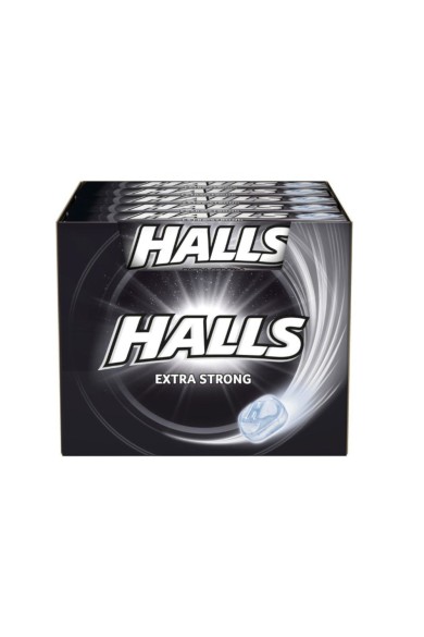Halls Extra Strong Καραμέλες 20χ32gr Halls Extra Strong Καραμέλες 20χ32gr