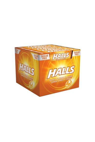 Halls Μέλι λεμόνι καραμέλες 32gr Halls Μέλι λεμόνι καραμέλες 32gr