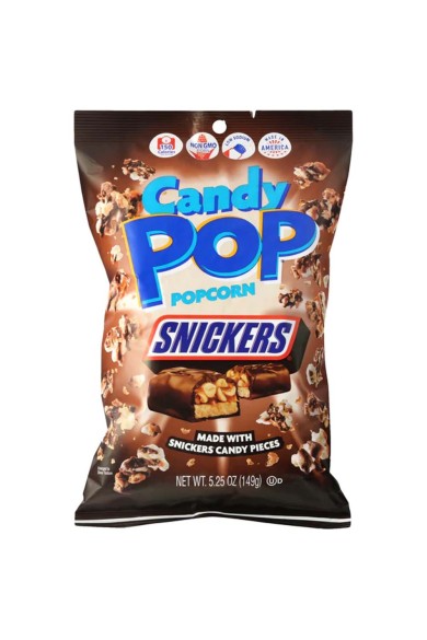 CANDY POPCORN 28gr With SNICKERS
