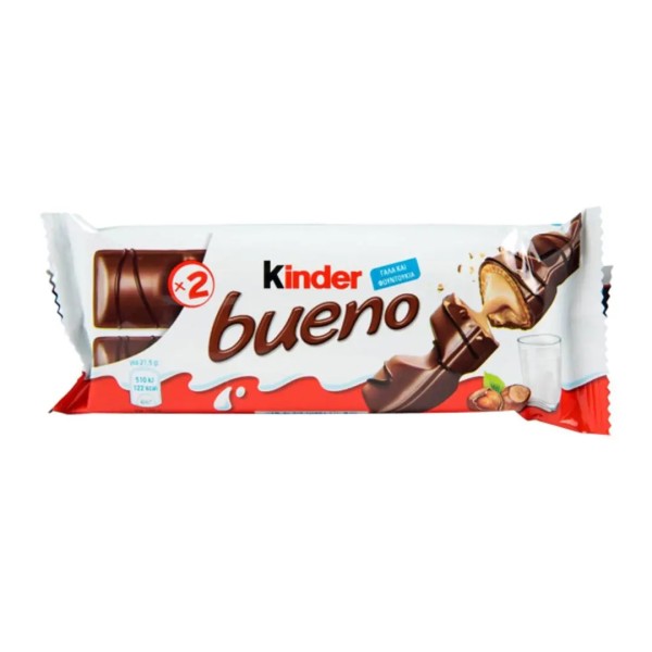 Kinder Bueno Σοκολάτες 43gr Kinder Bueno Σοκολάτες 43gr