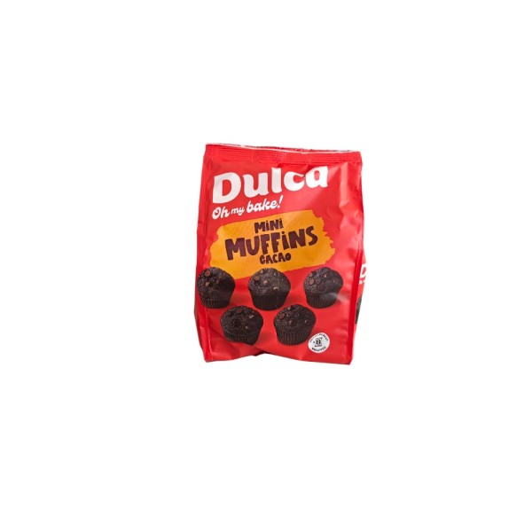 DULCA mini MUFFINS CHOCO 200gr DULCA mini MUFFINS CHOCO 200gr