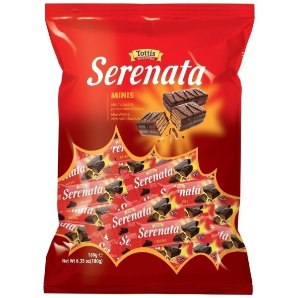 Serenata Mini σε Σακούλα Γκοφρέτα 180gr Serenata Mini σε Σακούλα Γκοφρέτα 180gr