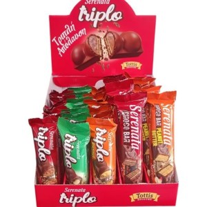 Δωροκιβώτιο Triplo + Serenata Bar Γκοφρέτα (24+16)
