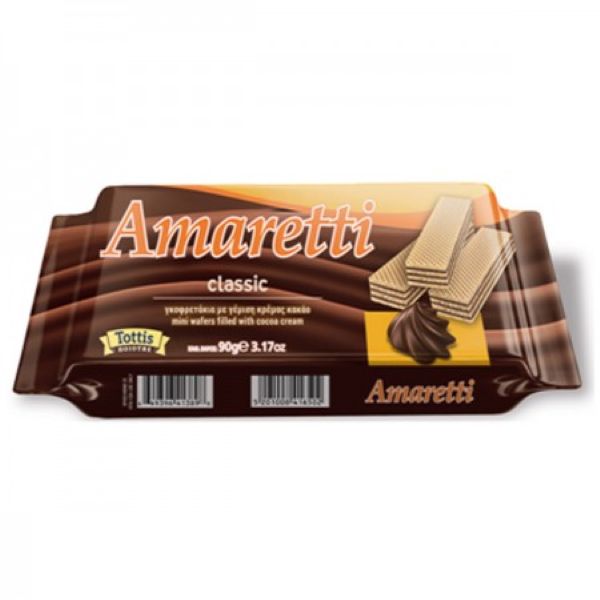 Amaretti Classic Γκοφρέτα 90gr Amaretti Classic Γκοφρέτα 90gr