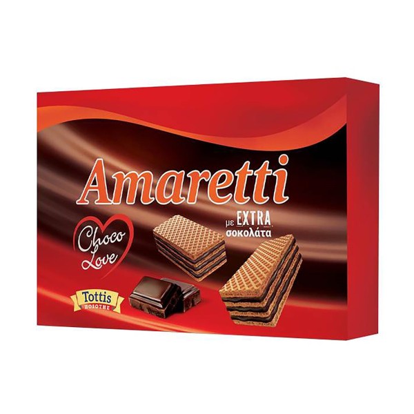 Amaretti Choco Love Γκοφρέτα 68gr Amaretti Choco Love Γκοφρέτα 68gr
