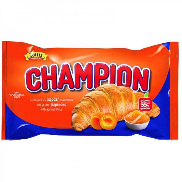 Champion Βερίκοκο Κρουασάν 70gr Champion Βερίκοκο Κρουασάν 70gr