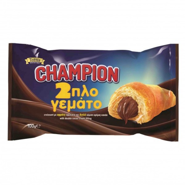 Champion Διπλογεμάτο Κρουασάν 100gr Champion Διπλογεμάτο Κρουασάν 100gr