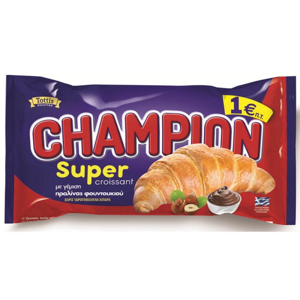 Champion Super Σοκολάτα Κρουασάν 110gr Champion Super Σοκολάτα Κρουασάν 110gr