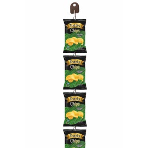TOTTIS ΓΡΑΒΑΤΑ Chips ΡΙΓΑΝΗ 5 χ 90γρ