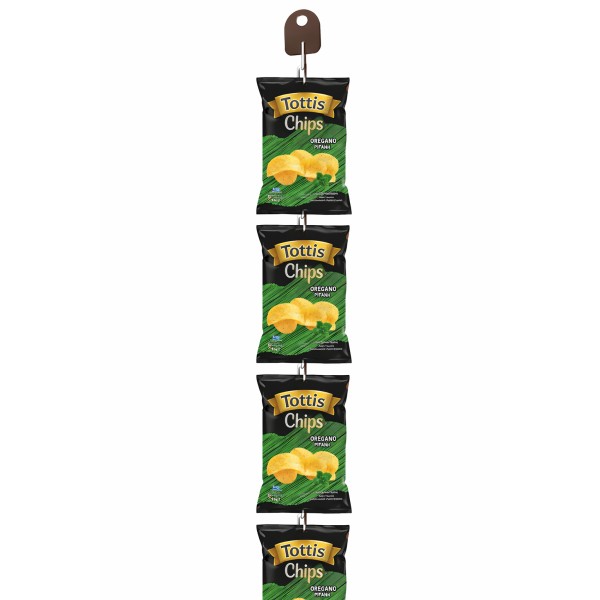 TOTTIS ΓΡΑΒΑΤΑ Chips ΡΙΓΑΝΗ 5 χ 90γρ TOTTIS ΓΡΑΒΑΤΑ Chips ΡΙΓΑΝΗ 5 χ 90γρ