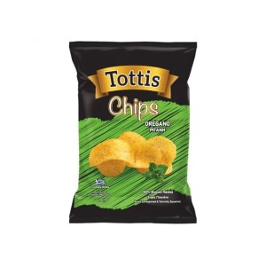 Tottis Chips Ρίγανη 90gr
