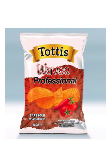 Tottis (Waves) Chips BBQ 280gr