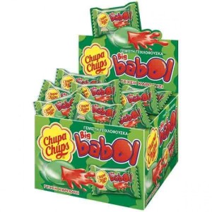 Chupa Chups Big Babol Καρπούζι Τσίχλες 60τεμ.