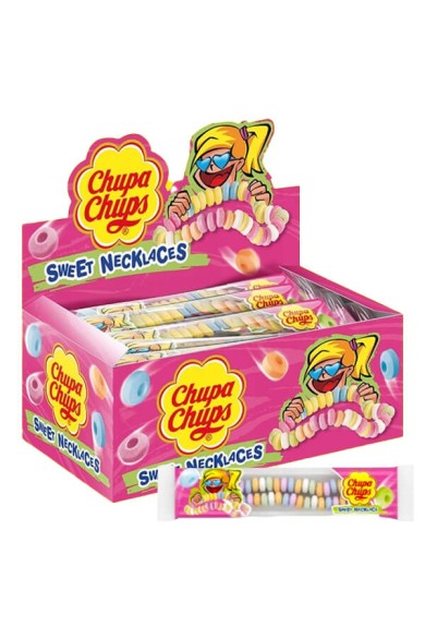 Chupa Chups Necklaces καραμέλες 24τεμ. Chupa Chups Necklaces καραμέλες 24τεμ.