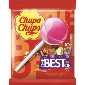 Chupa Chups Σακούλα  Γλειφιτζούρι 10τεμ.