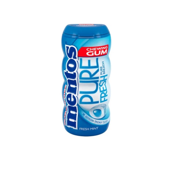 Mentos Pure Fresh Freshmint (μπλε) Μπουκάλι Τσίχλες 12χ28gr Mentos Pure Fresh Freshmint (μπλε) Μπουκάλι Τσίχλες 12χ28gr