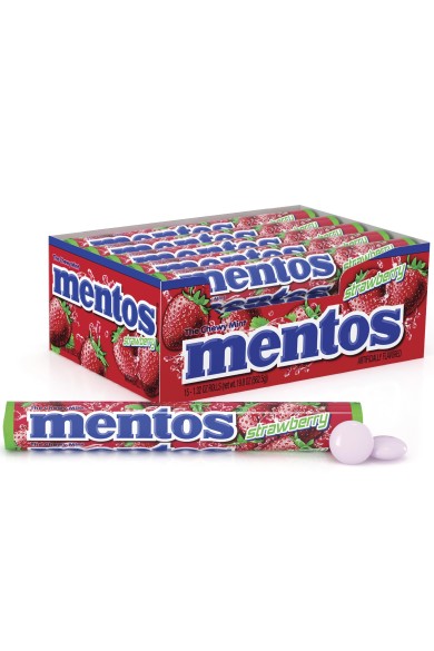 Mentos Strawberry Καραμέλες 37,5gr