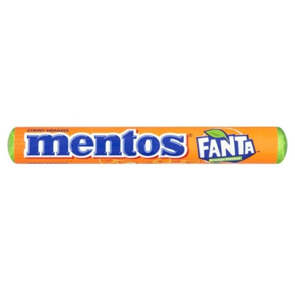 Mentos Fanta Orange Καραμέλες 20τεμ. Mentos Fanta Orange Καραμέλες 20τεμ.