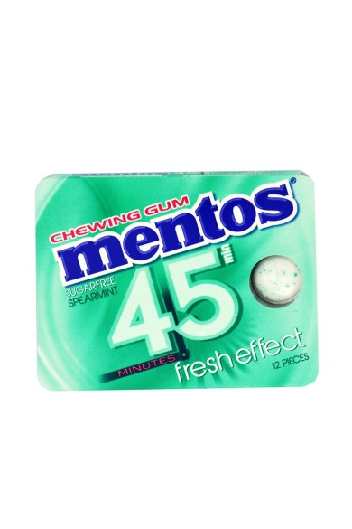 Mentos 45min. Spearmint (πράσινο) Τσίχλες 12τεμ.
