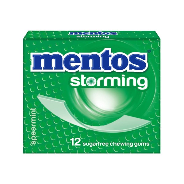 Mentos Storming Spearmint (πράσινο) Τσίχλες 12τεμ. Mentos Storming Spearmint (πράσινο) Τσίχλες 12τεμ.