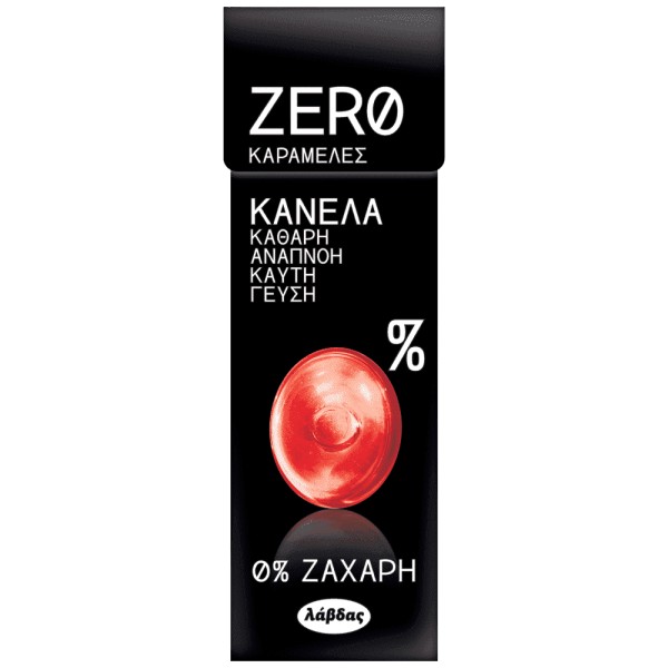 Zero Κανέλα Καραμέλες 32gr Zero Κανέλα Καραμέλες 32gr