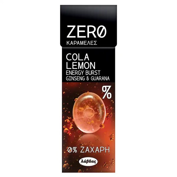 Zero Cola-Lemon Καραμελες 32gr Zero Cola-Lemon Καραμελες 32gr