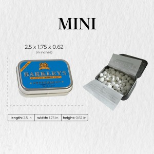 Barkleys Peppermint Χωρίς Ζάχαρη Καραμέλες 15gr
