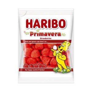 Haribo Primavera (Φραουλα) Ζελεδάκια 100gr