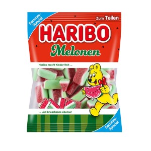 Haribo  Wasser Melonen (Καρπούζι) Ζελεδάκια 160gr