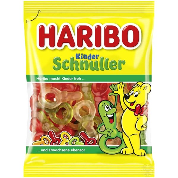 Haribo Kinder Schnuller (Πιπίλες) Ζελεδάκια 175gr Haribo Kinder Schnuller (Πιπίλες) Ζελεδάκια 175gr