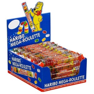 Haribo Mega Roulette Ρουλέτες Ζελεδάκια 24τεμ.