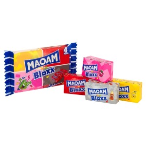 Haribo Maoam Bloxx Τσιχλοκαραμέλες 4x22gr
