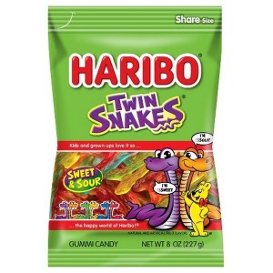 Haribo Twin Snakes  Zελεδάκια 175gr