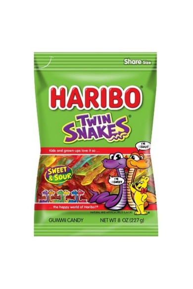 Haribo Twin Snakes  Zελεδάκια 175gr