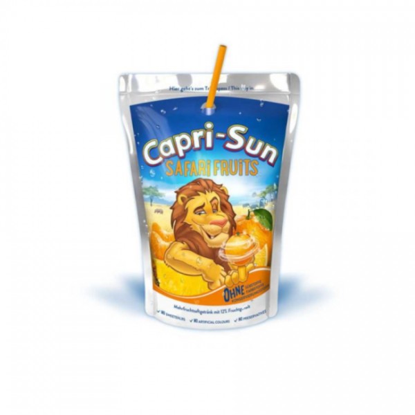 Capri Sonne Safari Fruits Φρουτοποτό 200ml Capri Sonne Safari Fruits Φρουτοποτό 200ml