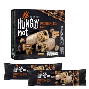 Hungry Not Protein 33% Φυστικοβούτυρο Μπάρες 45gr